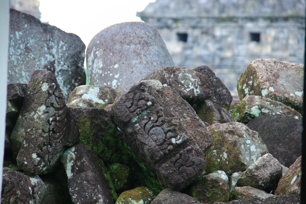 Der Umbul-Tempel, ein Tempel mit heißen Quellen in Magelang