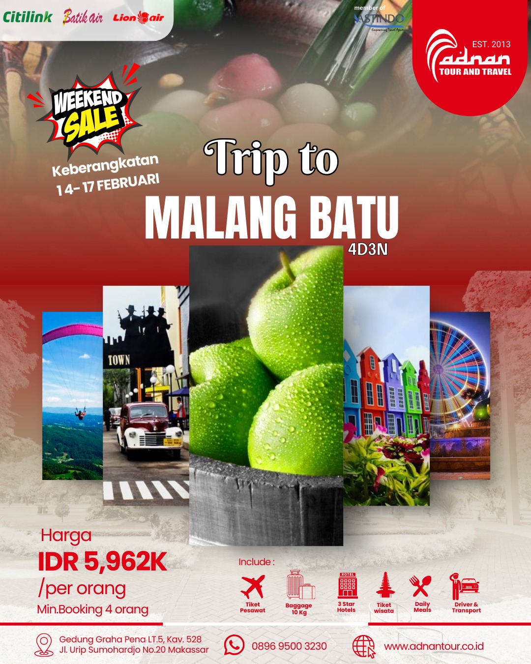 4D3N EXPLORE MALANG - BATU