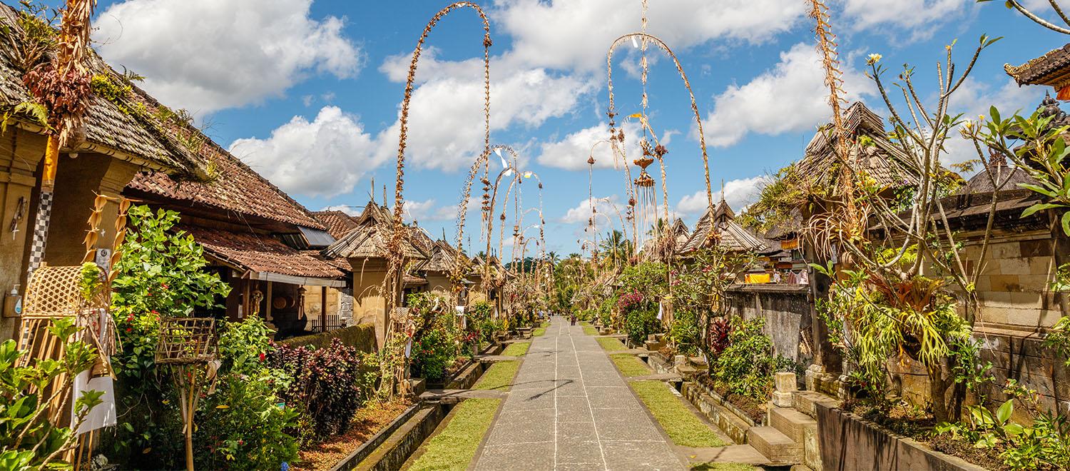 Experience a Traditional Living Atmosphere at Penglipuran Village, Bali