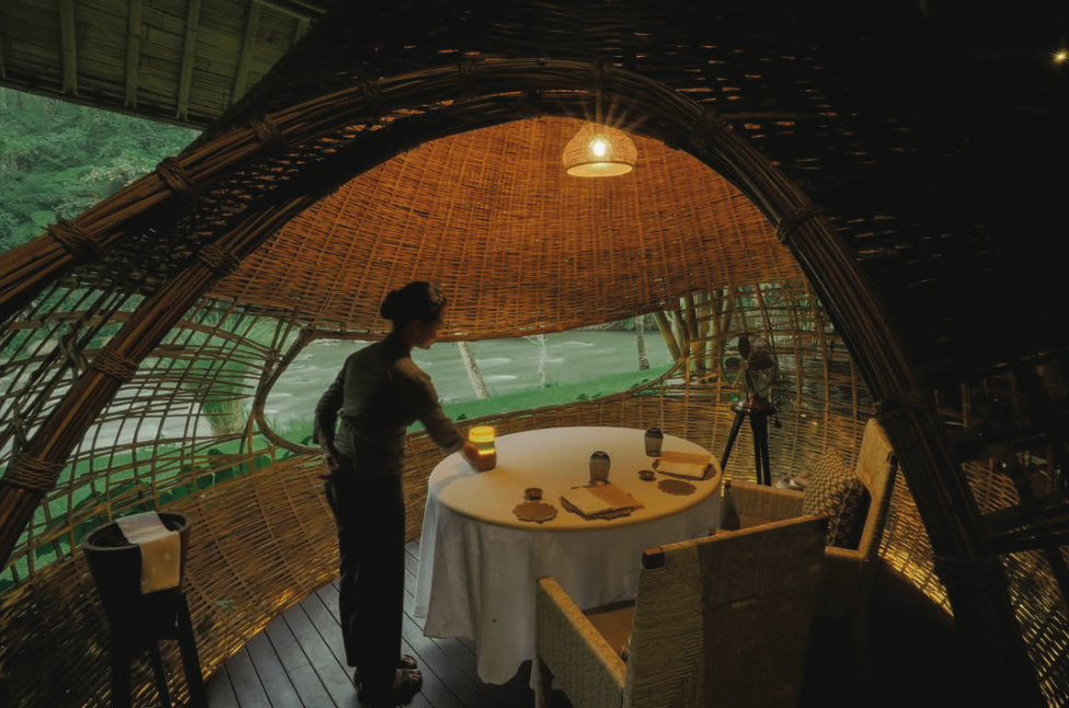 Kubu at Mandapa: Romantic Fine Dining in Ubud with a Private Riverside Atmosphere