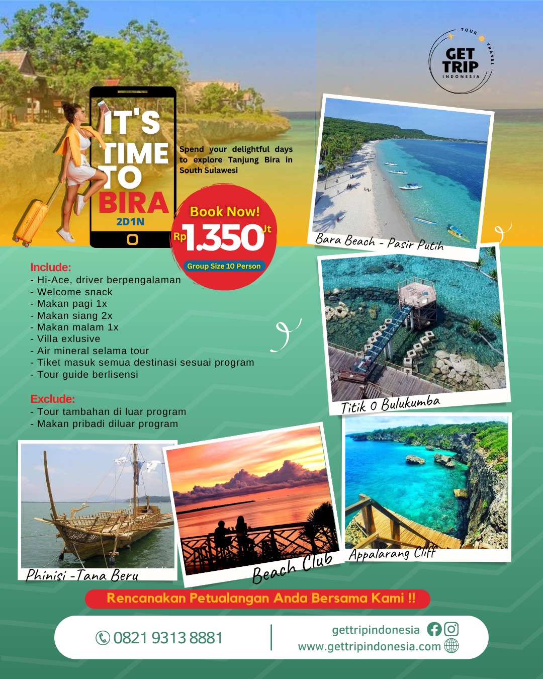 It's Time To Bira (Pantai Pasir Putih)