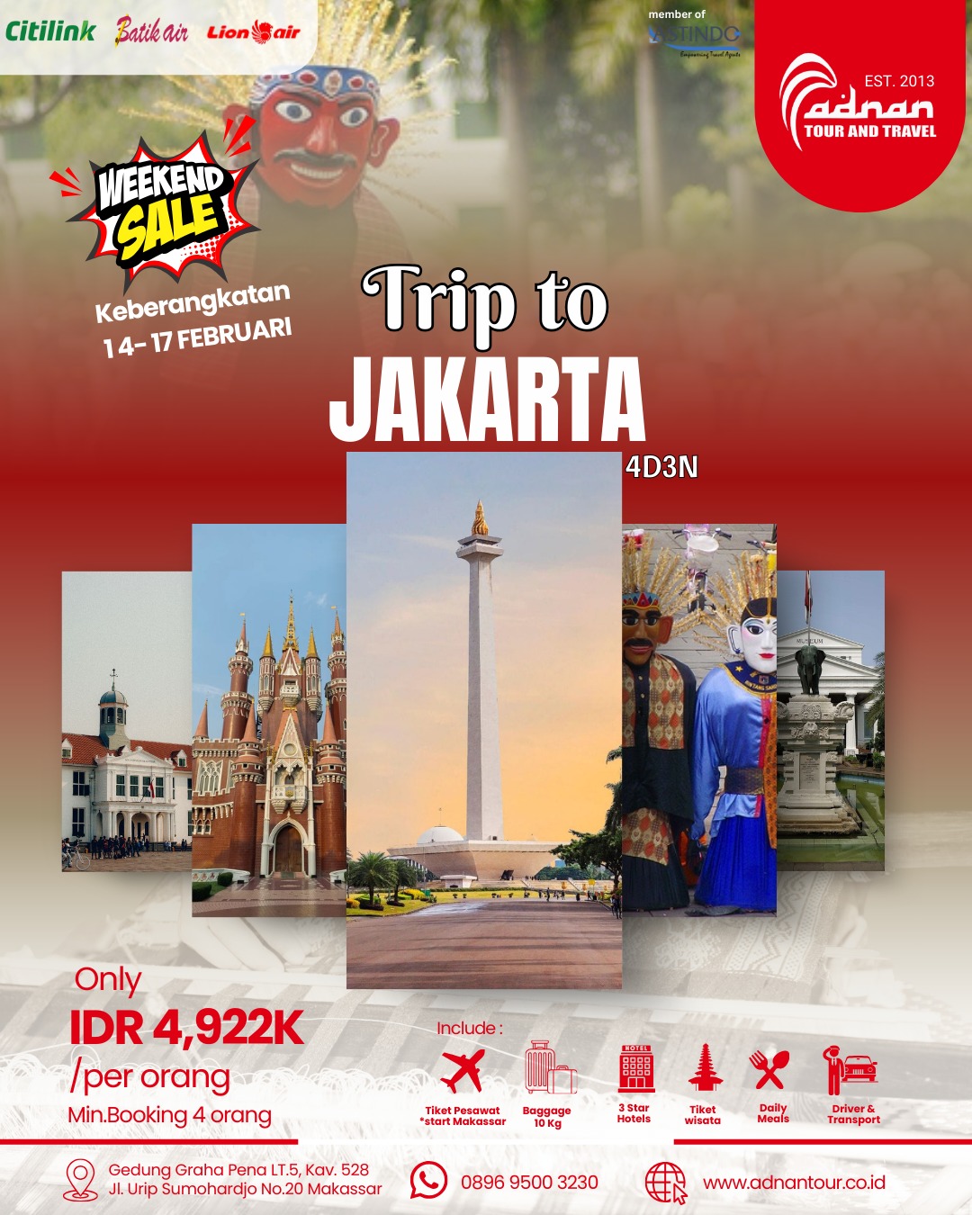 Paket Liburan Seru di Jakarta Aja