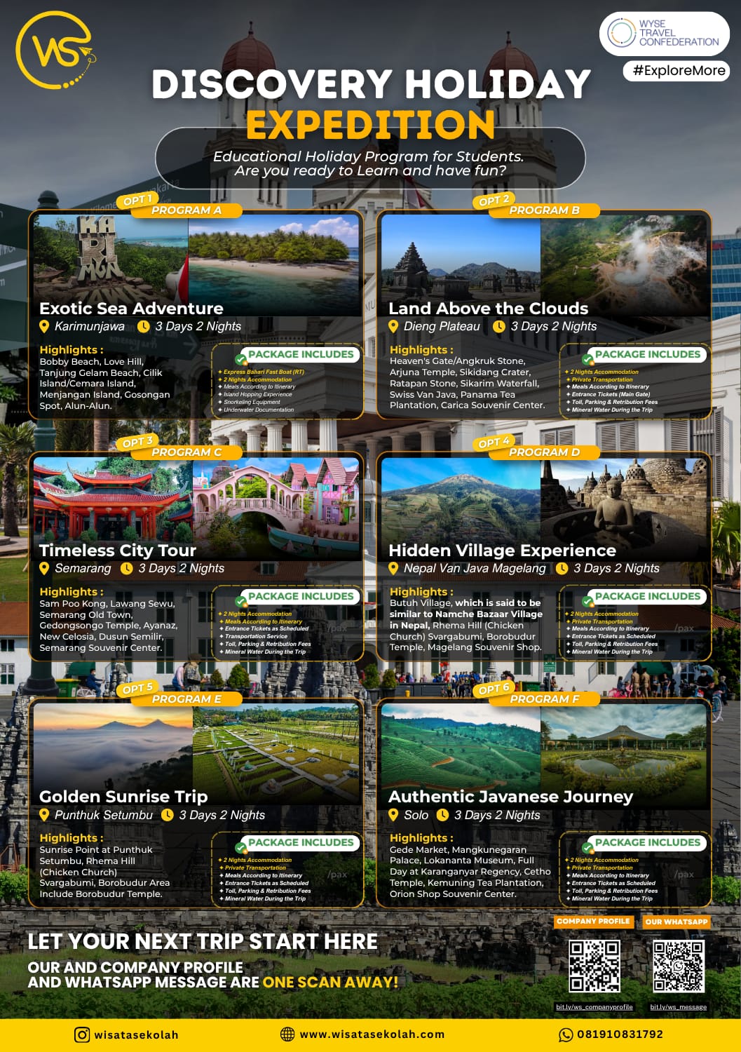 Discover Holiday Expedition