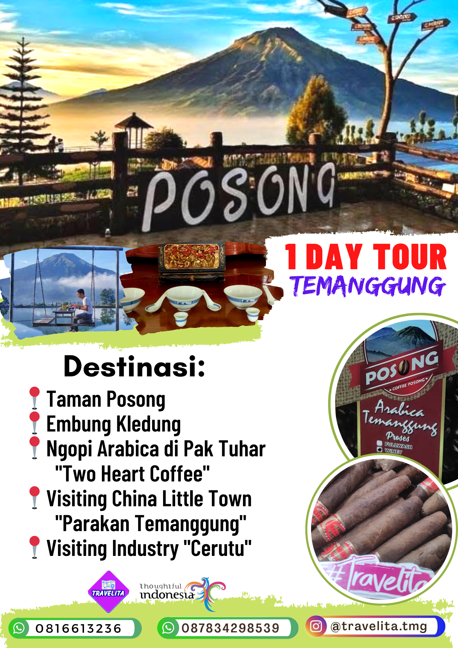 1 Day Tour Temanggung