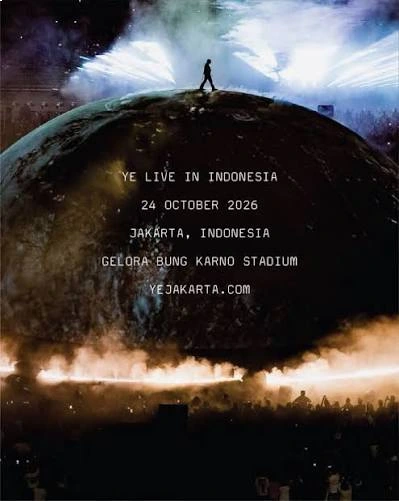 Kanye West Ye Live in Jakarta
