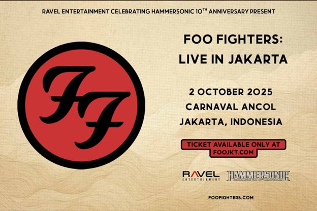Setelah 29 Tahun, Foo Fighters Kembali Hadir di Indonesia