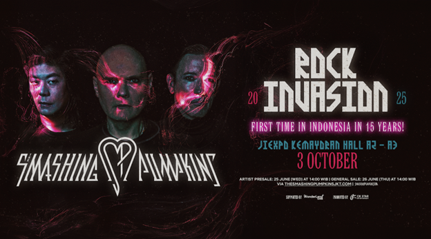 The Smashing Pumpkin Kembali ke Jakarta Setelah 15 Tahun