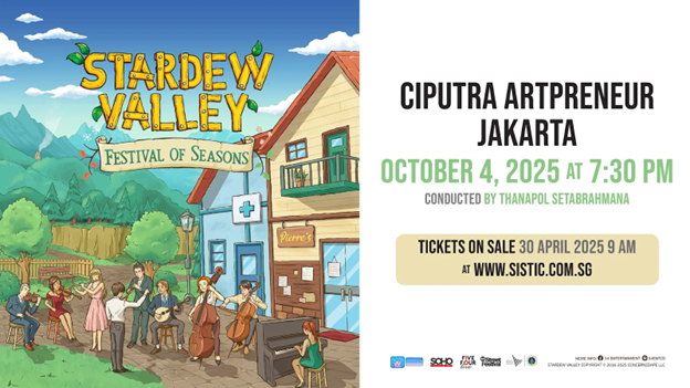 Stardew Valley Bawa Suasana Orkestra di Festival of Seasons