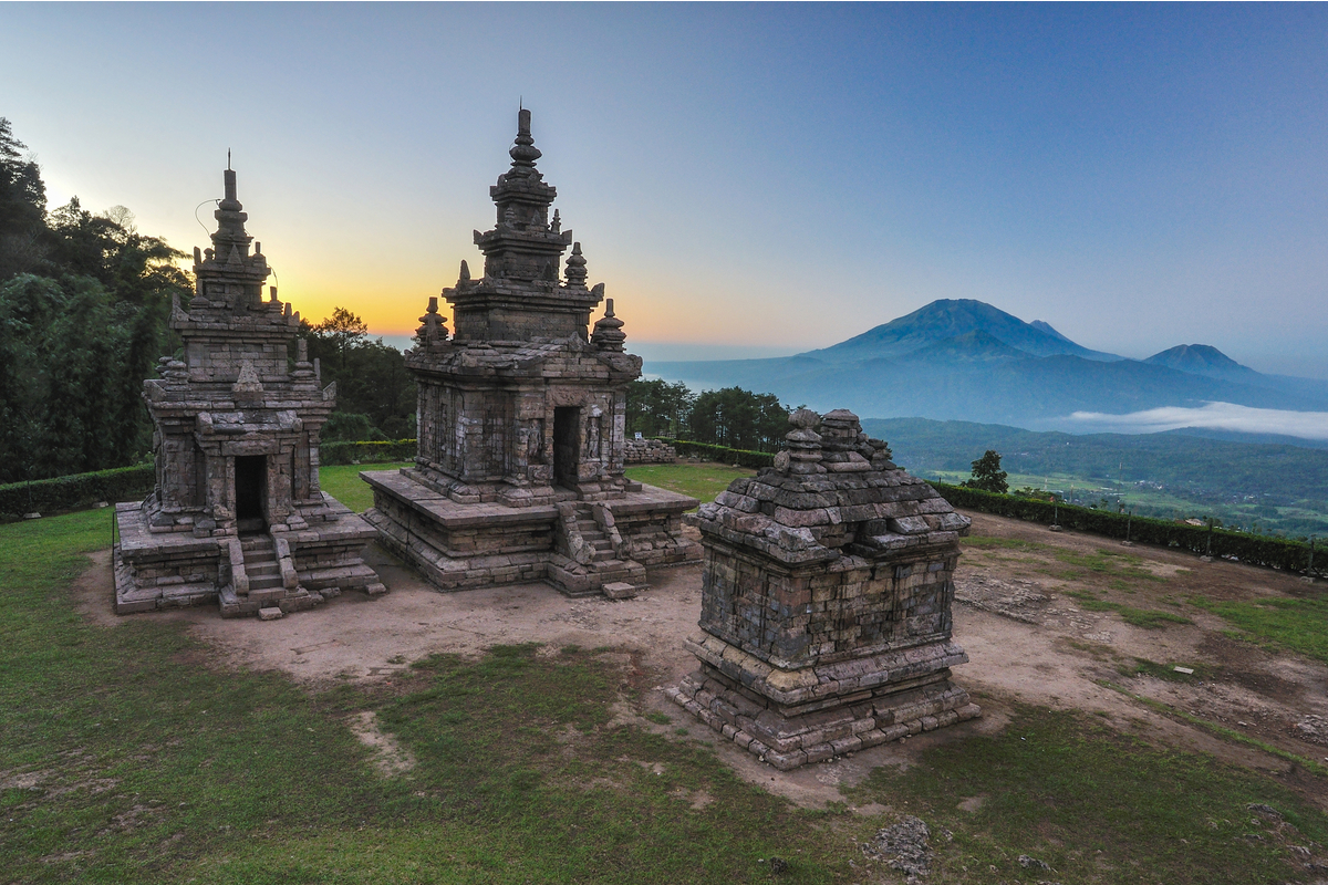 Pemandangan Alam di Candi Gedong Songo