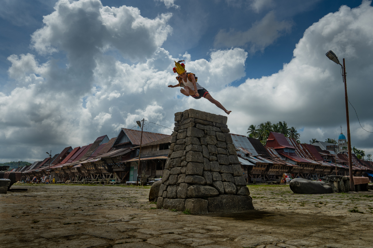 Fahombo tradition in Nias, North Sumatra