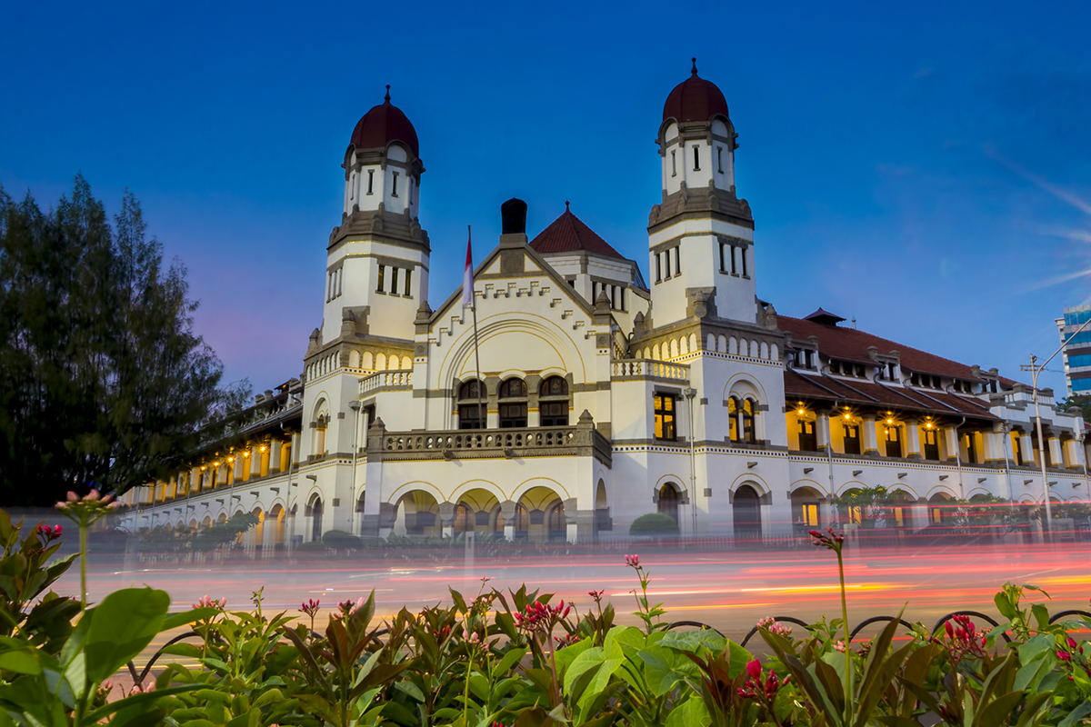 Gedung Lawang Sewu di Semarang, Jawa Tengah