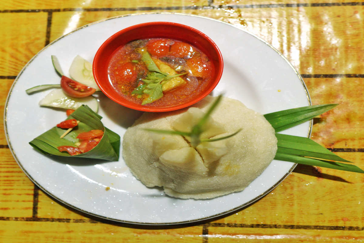 a delicious Wakatobi local dish called Kasoami
