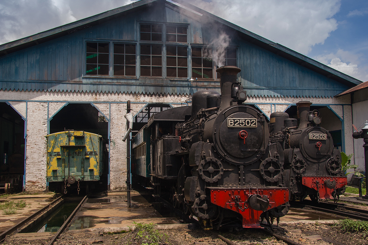 Museum Kereta Api Ambarawa di Jawa Tengah