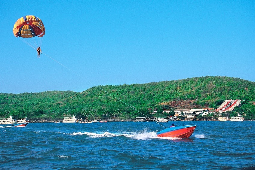 巴厘島刺激的水上運動