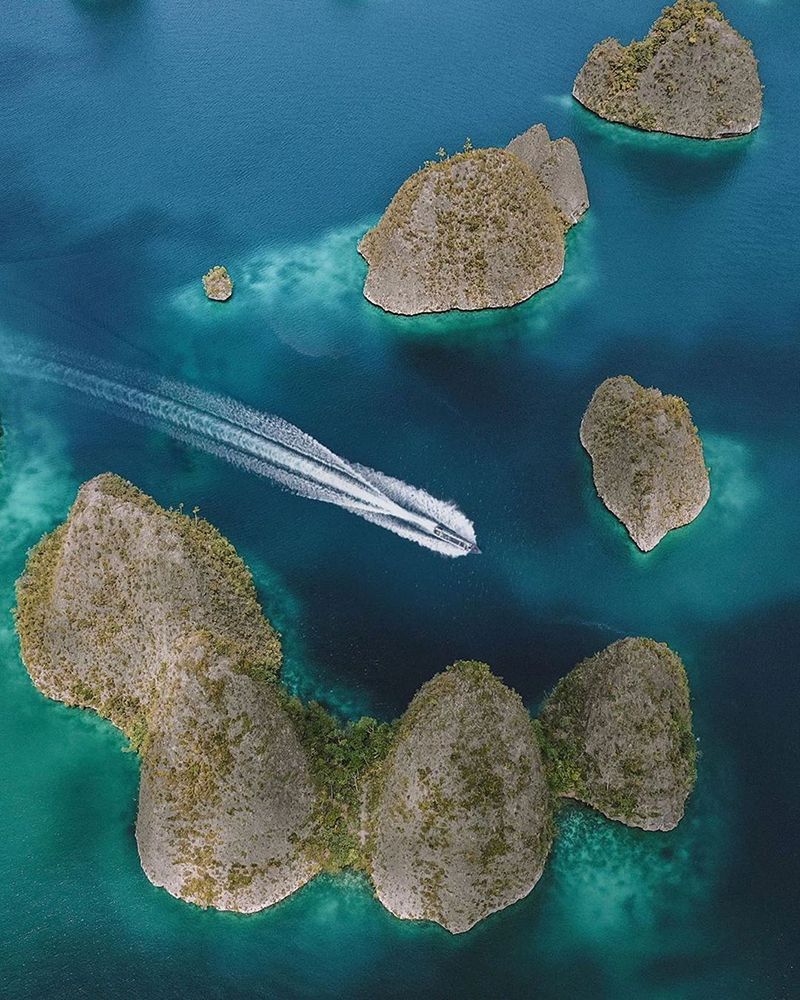 Pemandangan Pulau Wayag, Raja Ampat