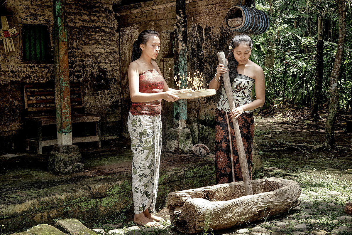 Tabuh Lesung di Desa Kandri