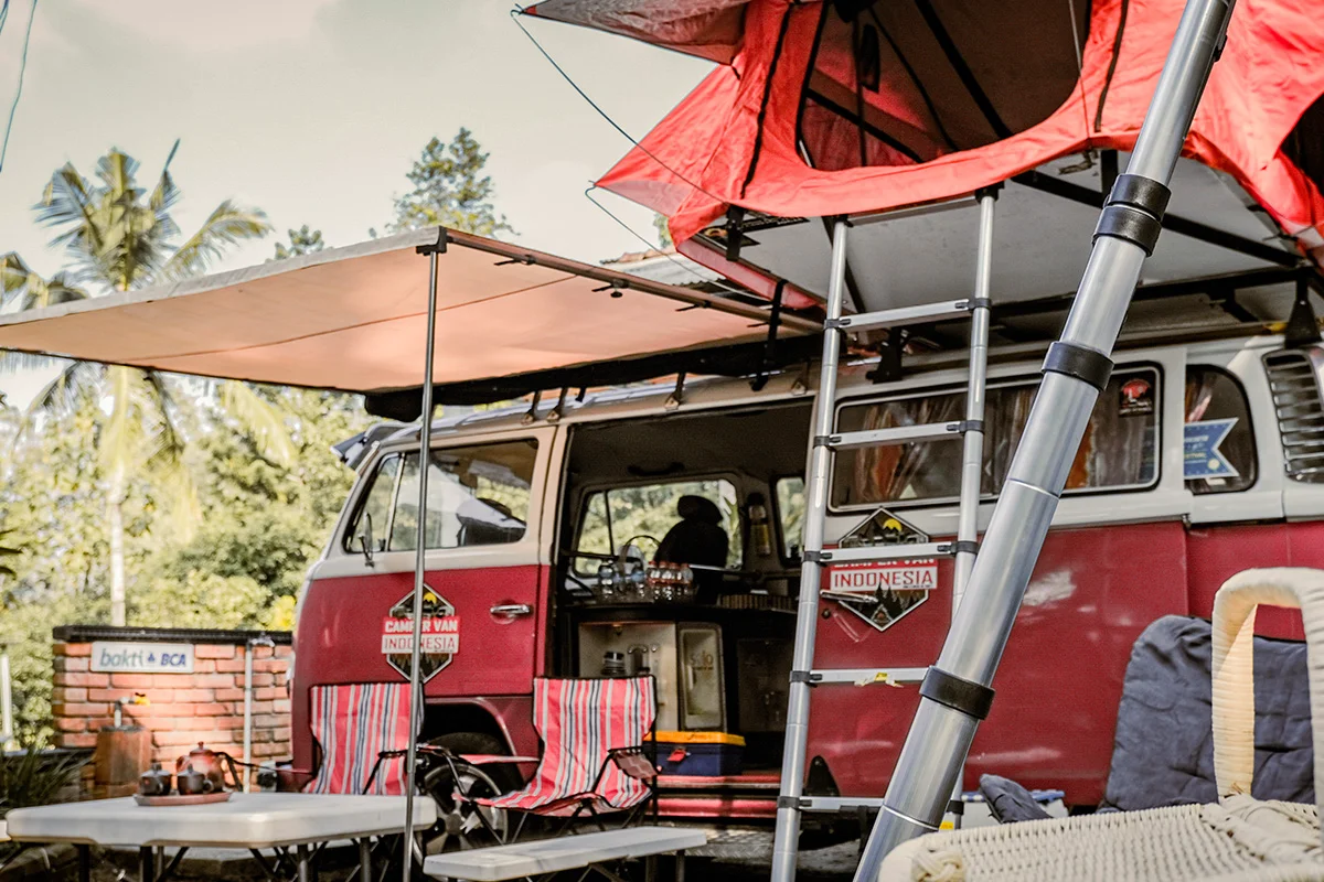 Sensasi Campervan di Desa Wisata Pentingsari, Sleman