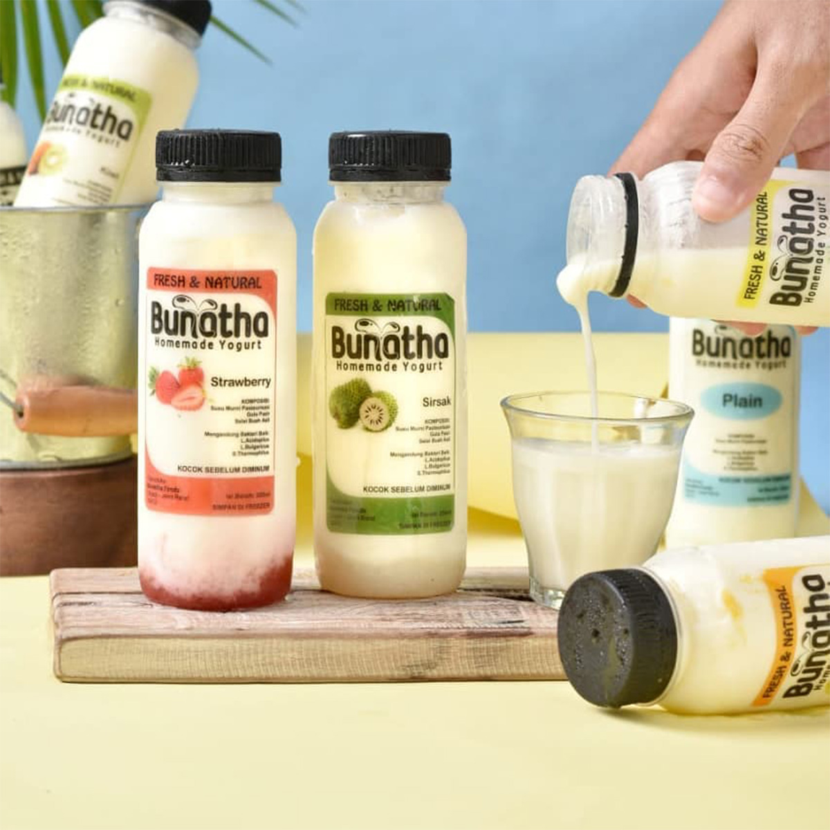 Greek Yogurt yang creamy dari Bunatha Yogurt