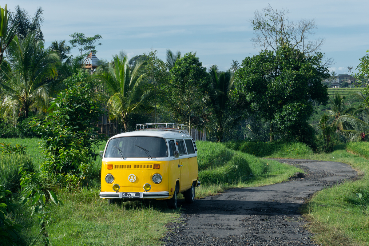 Keliling Bali dengan campervan sambil workation