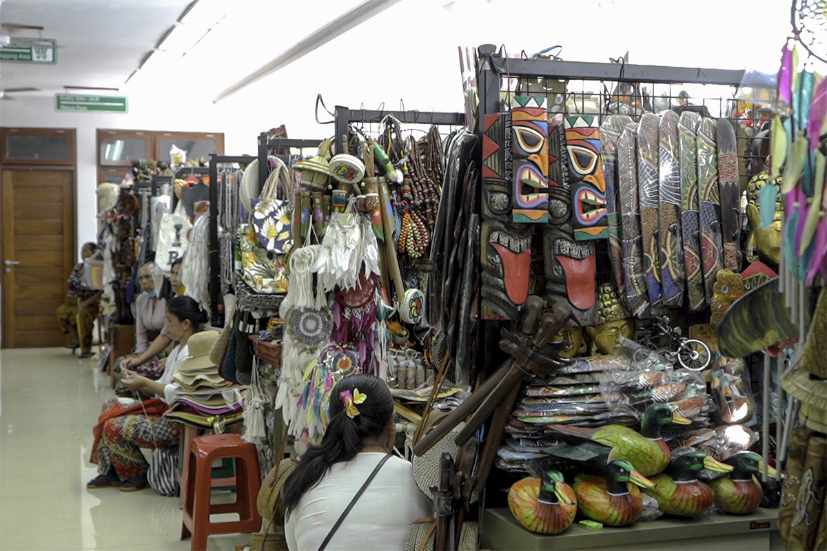 Pasar Sukawati, Desa Wisata Mas, Ubud, Bali