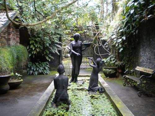 KALIURANG on the slopes of sacred held MERAPI VOLCANO 