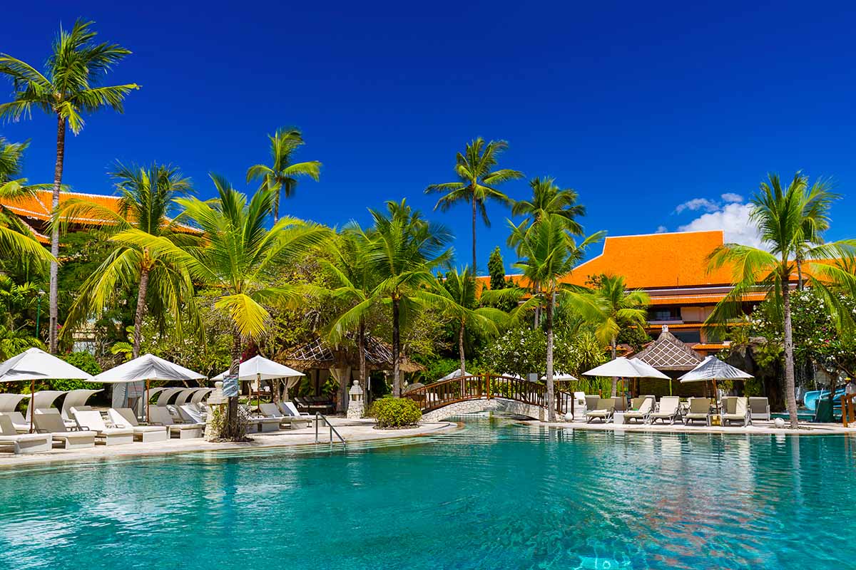 one of Nusa Dua’s resorts