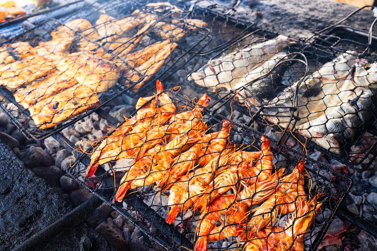 udang bakar