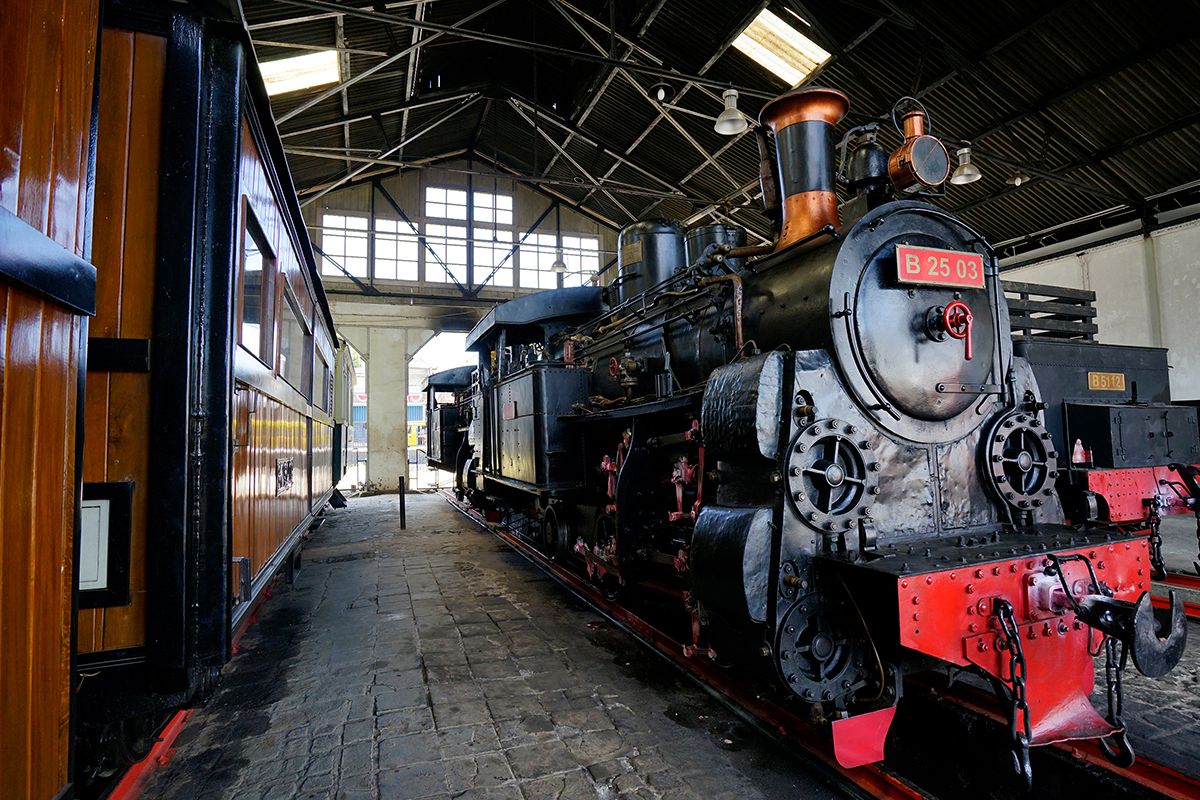 Museum Ambarawa bekas kantor perusahaan kereta api jaman Belanda