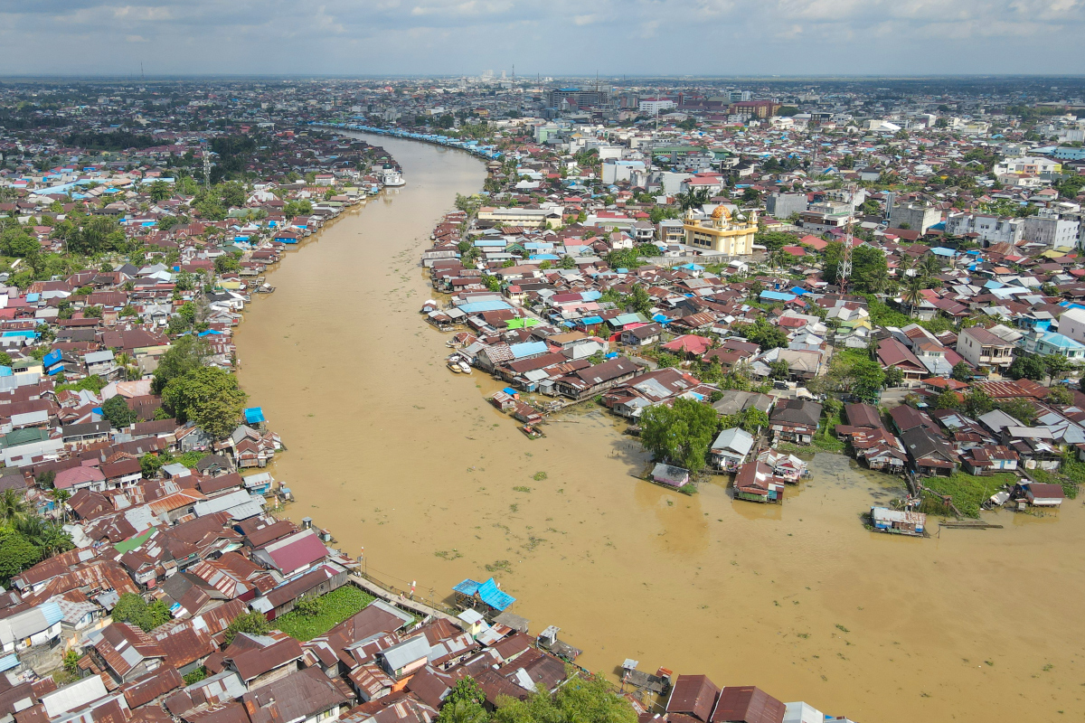 Asyiknya Menelusuri Catatan Sejarah di Kampung Rumah Banjar Sungai Jingah