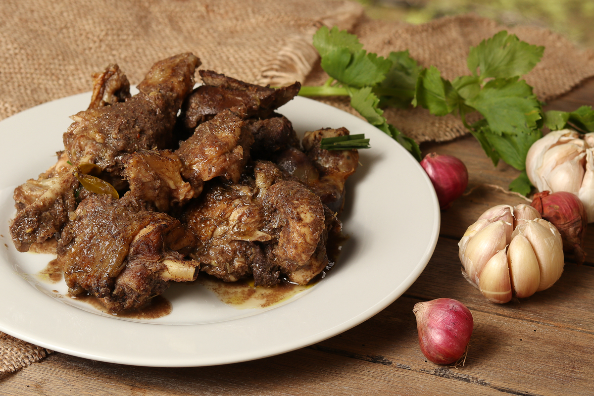 Potret manuk napinadar, makanan tradisional khas BatakToba