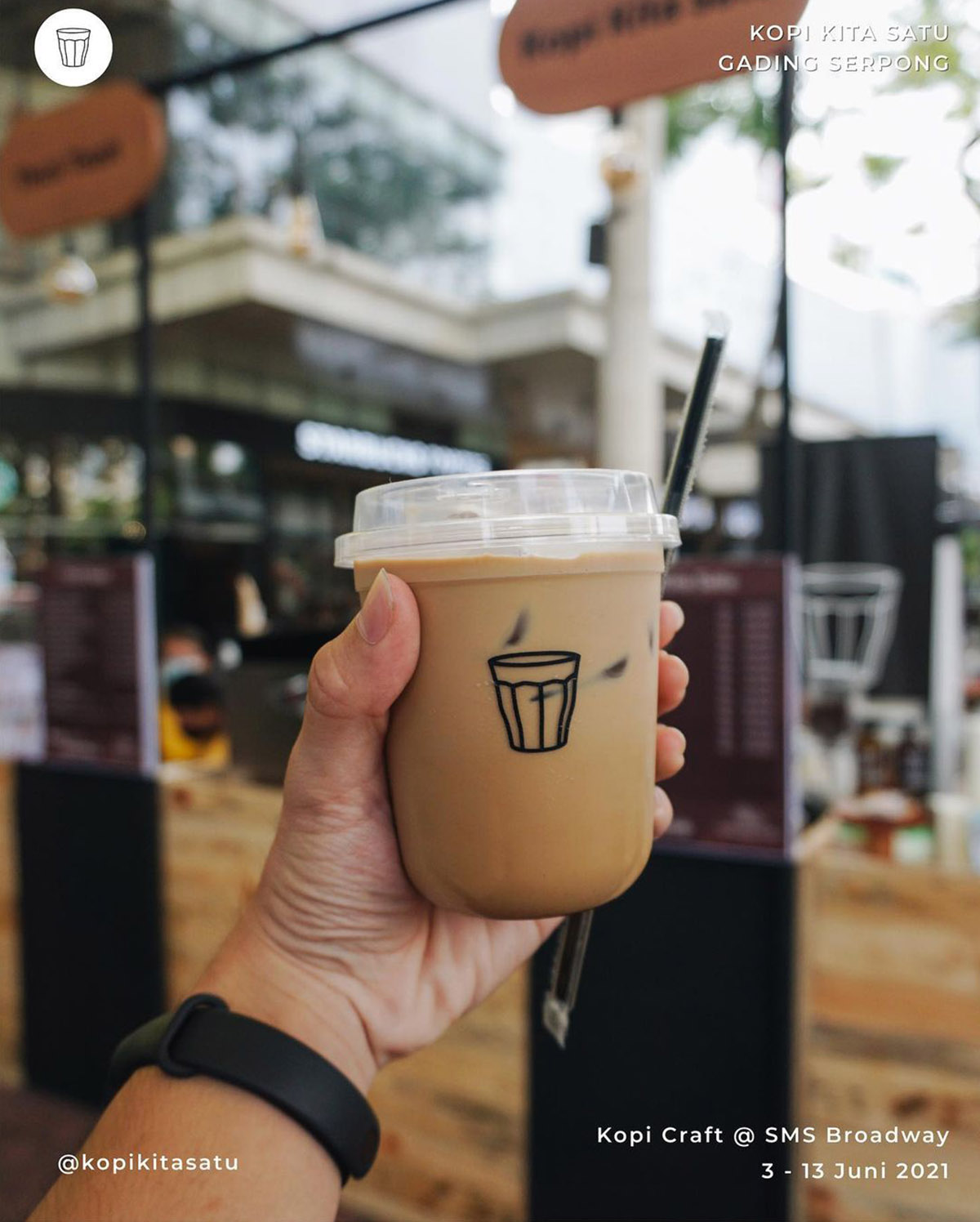 Es Kopi Susu Aren dari Kopi Kita Satu 