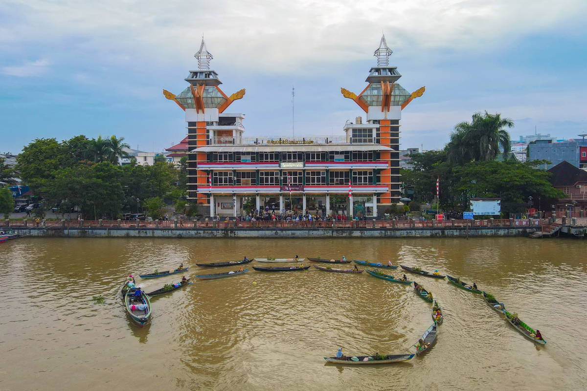 Kawasan Wisata Siring Banjarmasin Gambaran Pariwisata Masa Depan