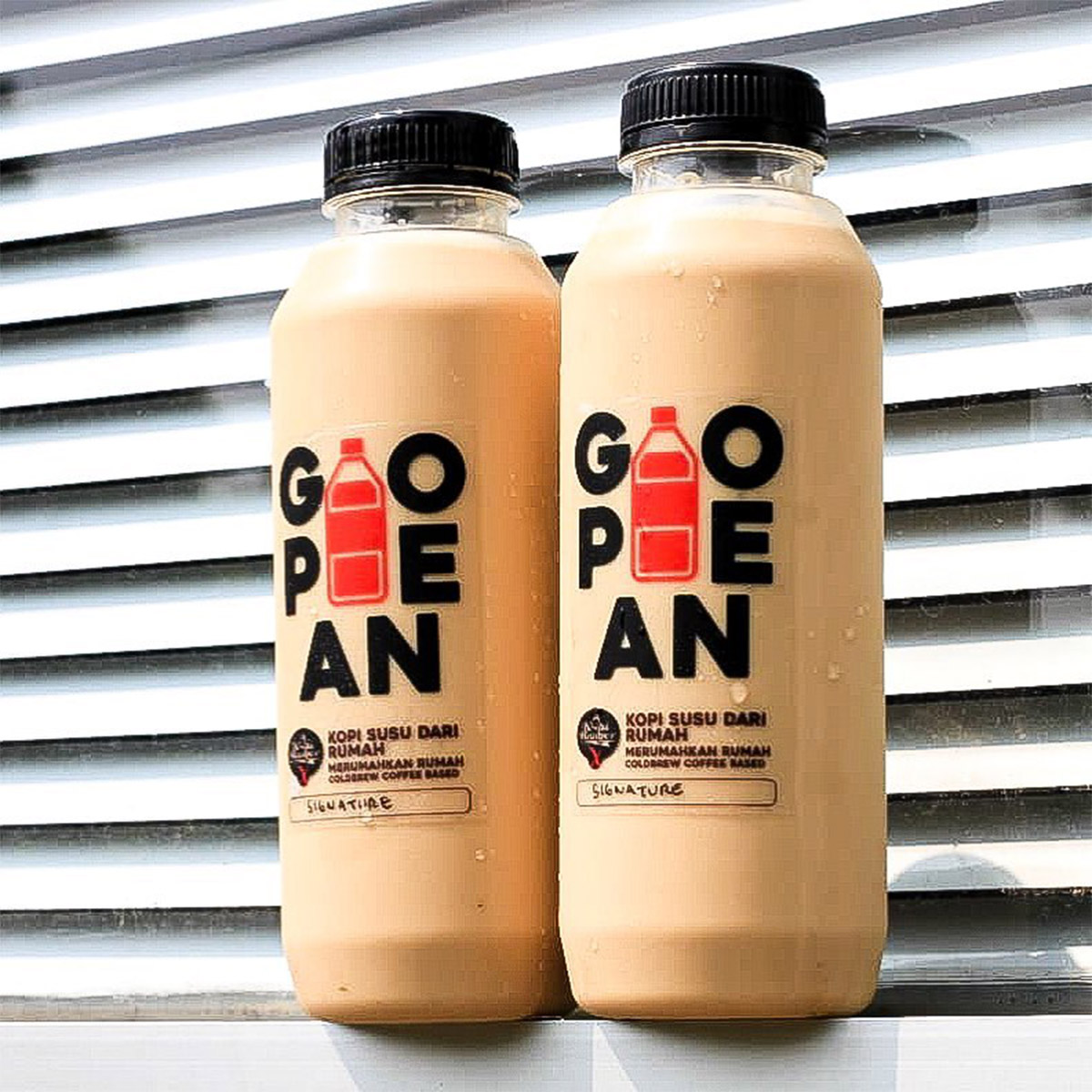 Kopi susu botol Gopean dari Kopi Ranger