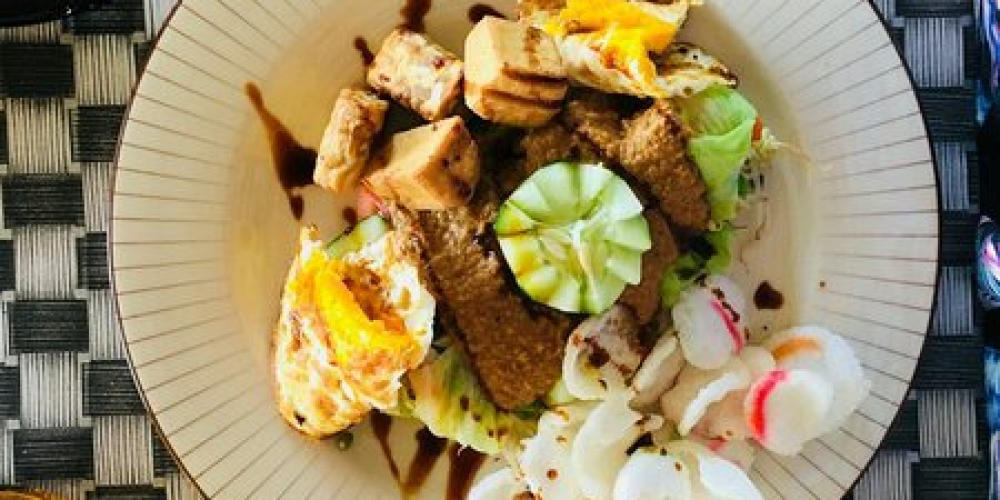 A plate of food on a plate Description automatically generated