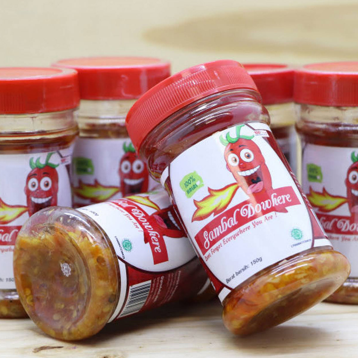 Sambal Dowhere spesialis sambal bawang kekinian dalam kemasan